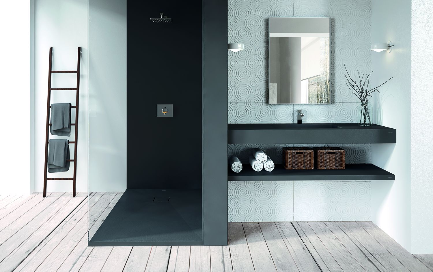 MCBATH Zeus Vulcano 100x100 Квадратный графит sun-id-1959864 - Вид №5