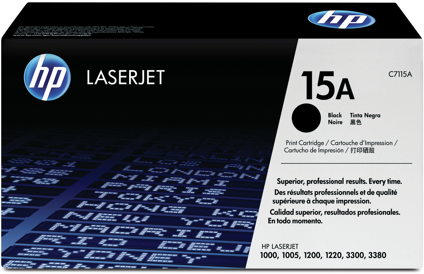 C7115A laserjet black print cartridge HP Santreyd 
