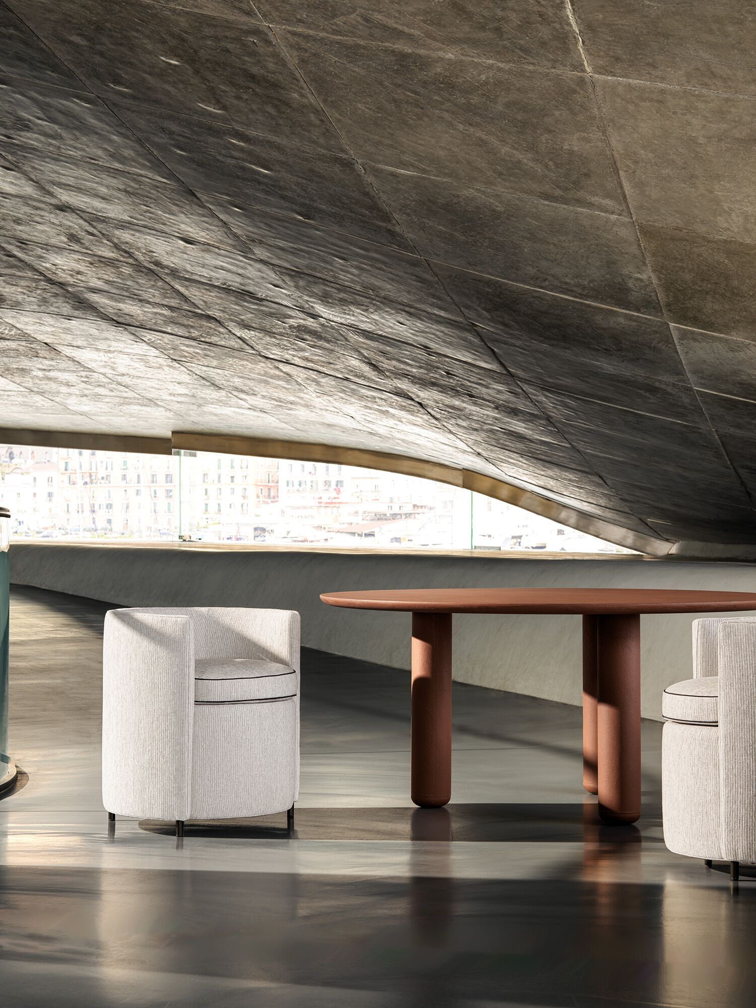 Мягкий стул из ткани Frigerio Lou ARCH-00058937 - Вид №10