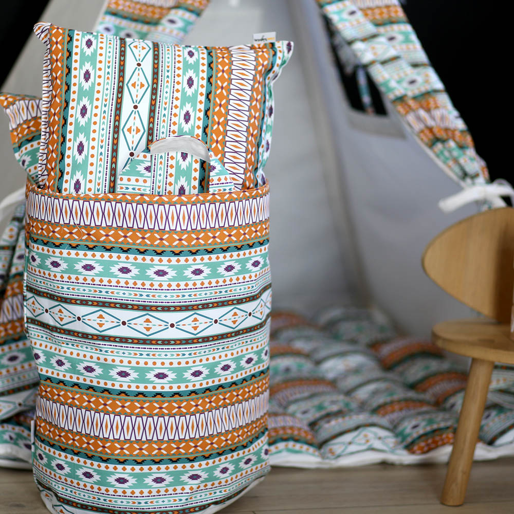 Тканевая корзина Aztec VAMVIGVAM AZTEC 281549 Зеленый;оранжевый Santreyd - Вид №2