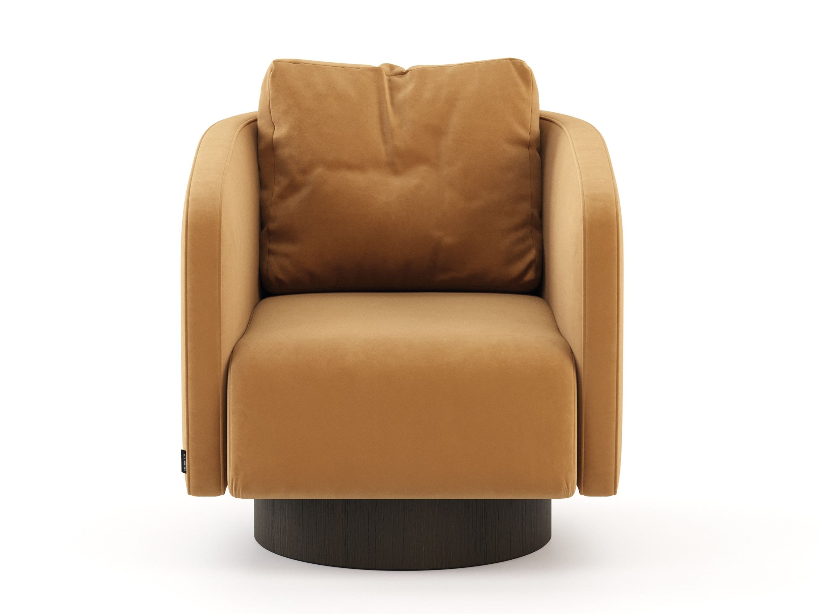 Бархатное кресло с подлокотниками Stylish Club His &amp ARCH-00083062 - Вид №28