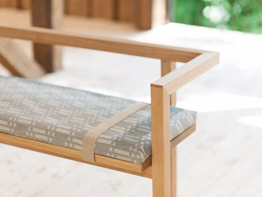 Nikari Скамья из дуба со спинкой sun-id-1372775 - Вид №1