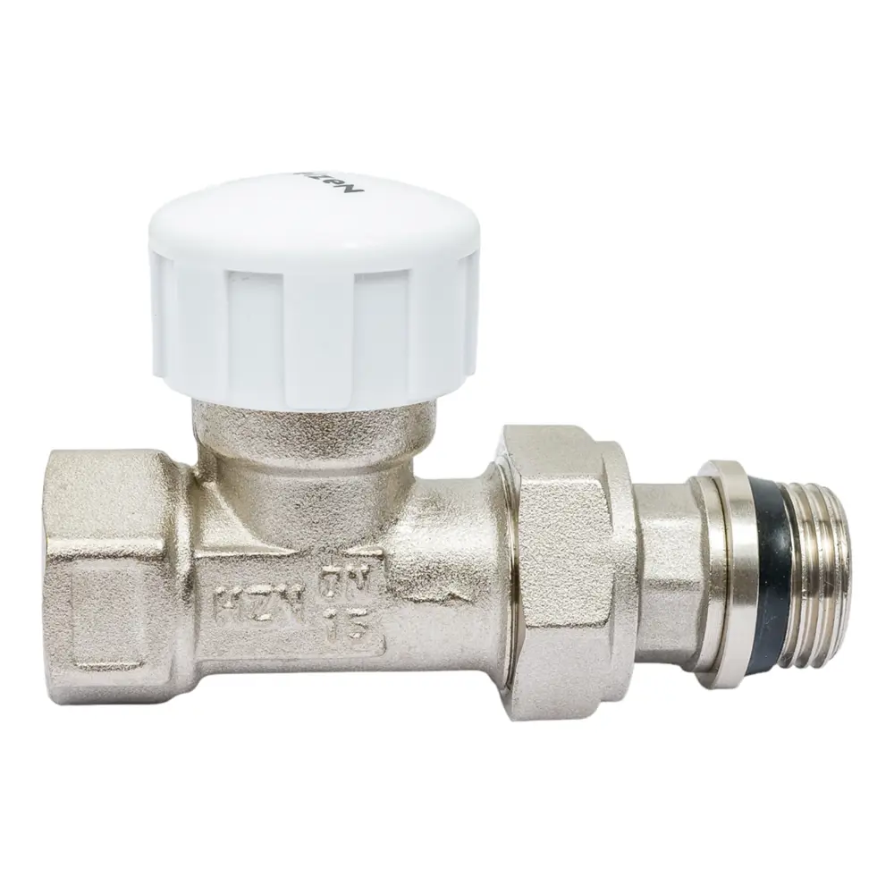 Термостатический клапан Heizen для радиатора прямой 1/2" с точной регулировкой 15128808 STLM-0005505 - Вид №1