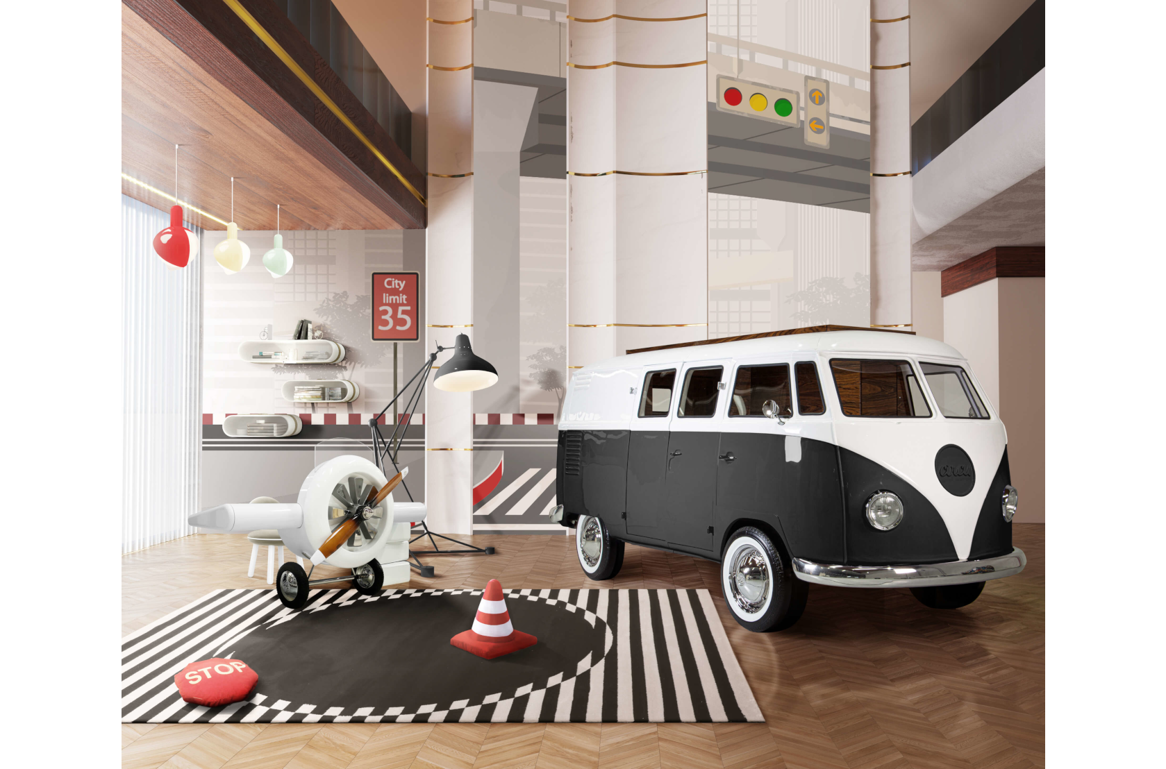 CIST635 Полки в детскую Облако Маленькое Circu  - Вид №5