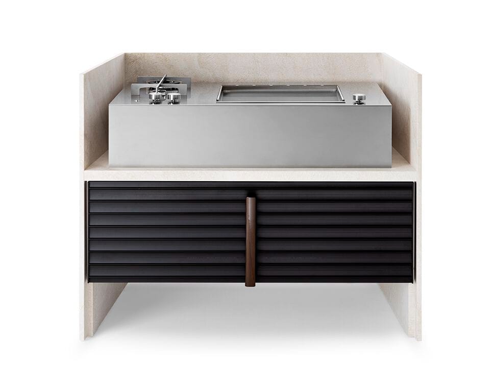 Отдельно стоящий кухонный модуль из травертина Exteta Amalfi ARCH-00146419 - Вид №2