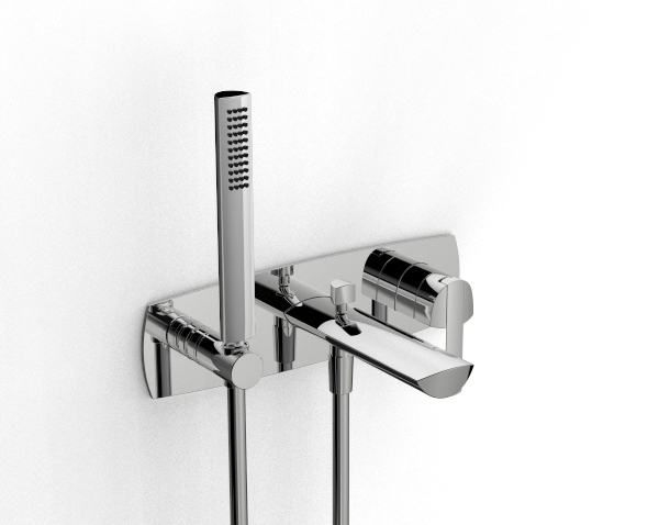 4400 EVI-080 Смеситель для ванны Zazzeri 4400EVI080 - Вид №1