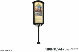 DIMCAR Самонесущая доска объявлений из оцинкованной стали Elite