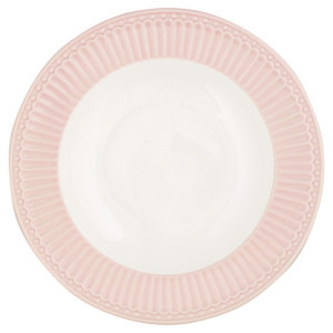 STWDPLAALI1906 Глубокая Тарелка "Alice Pale Pink" Greengate SS2018