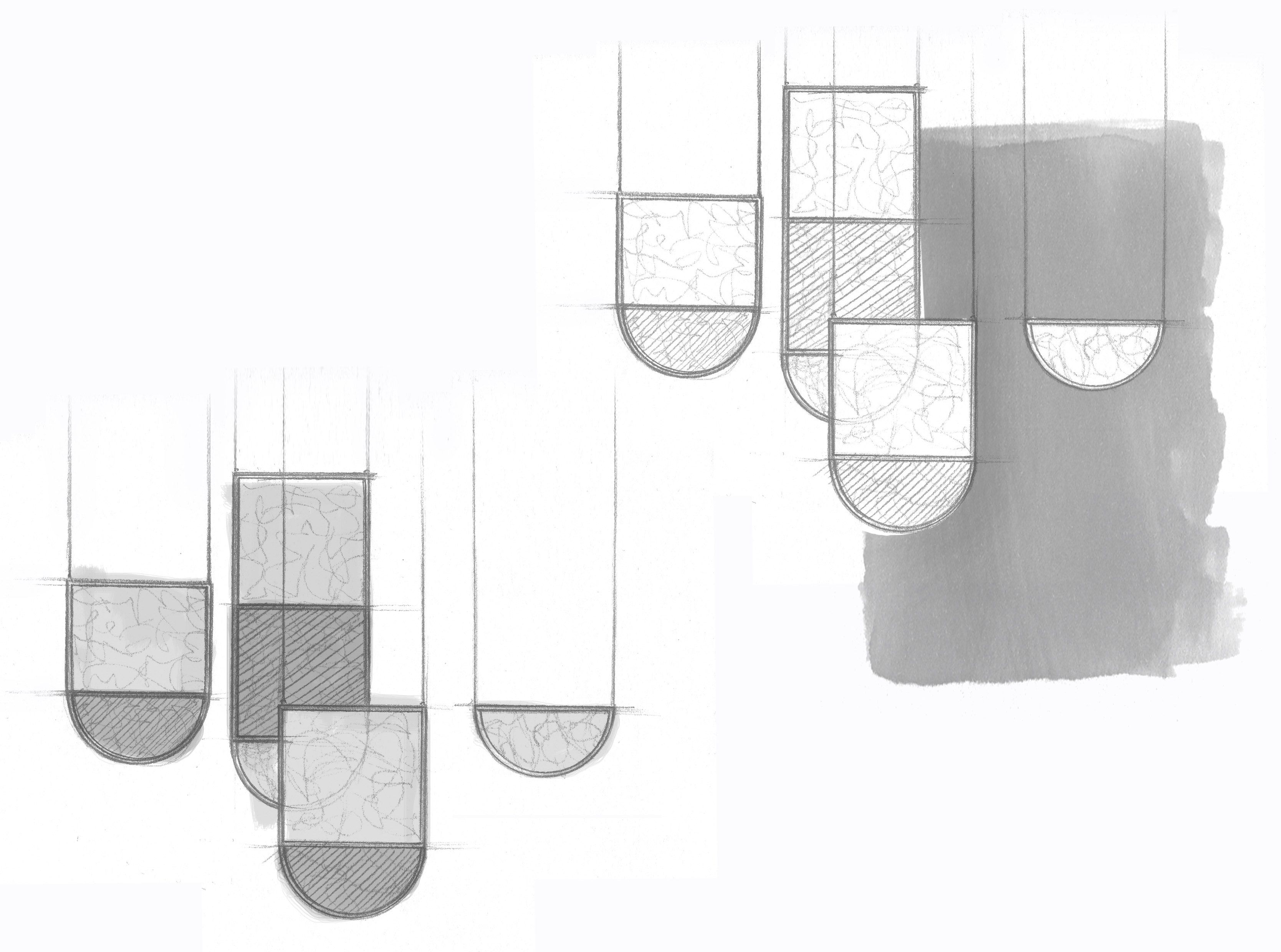 Стеклянный подвесной светильник BROKIS Геометрическая ARCH-00024113 - Вид №57