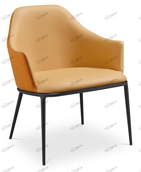 Midj Кресло из ткани с подлокотниками Lea sun-id-1418405