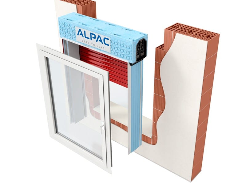 Моноблочная подрамника для рольставней Alpac PRESYSTEM ARCH-00000699 - Вид №1