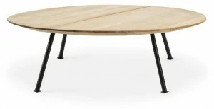 Ethimo Круглый садовый столик из тика Agave Agttbantt