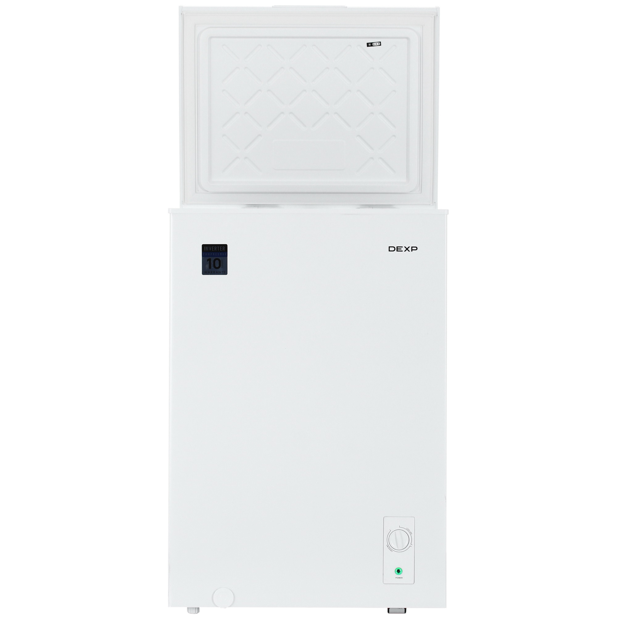 9177373 Морозильный ларь Dexp CE-10AMA белый STDN-0135800 - Вид №1