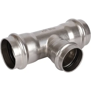Тройник переходной Rommer 42x35x42 мм ВПр нержавеющая сталь