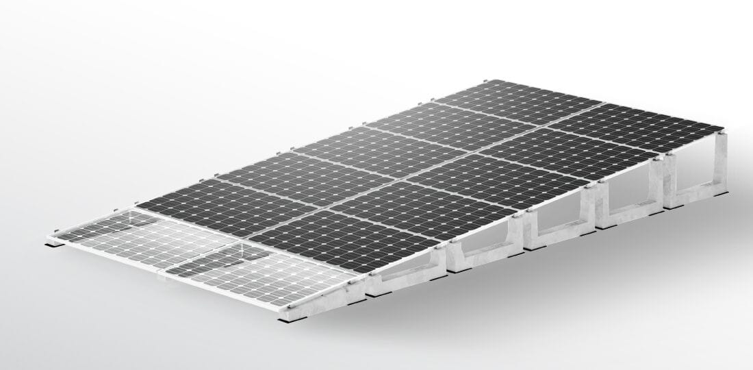 Поддержка фотоэлектрической системы Sun Ballast VELA 5° ARCH-00015106 - Вид №3
