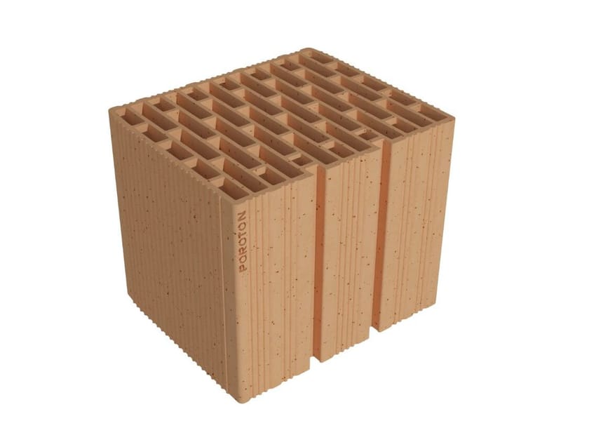 Теплоизоляционный кирпичный блок DI MUZIO LATERIZI стена POROTON® - P600 ARCH-00061545