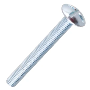 Болт мебельный DIN 607С оцинкованная сталь 8x70 мм