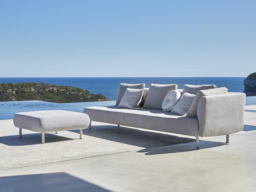 MUSOLA 3-х местный модульный садовый диван из ткани Salinas sun-id-1461845 - Вид №1