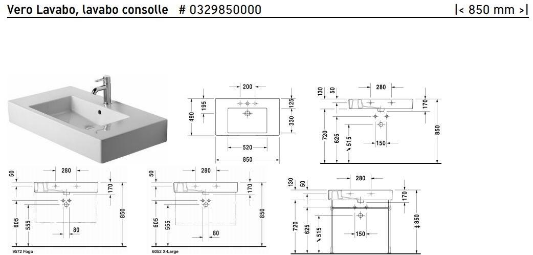 032985 Напольная раковина стоящая овальная Duravit Vero - Вид №1