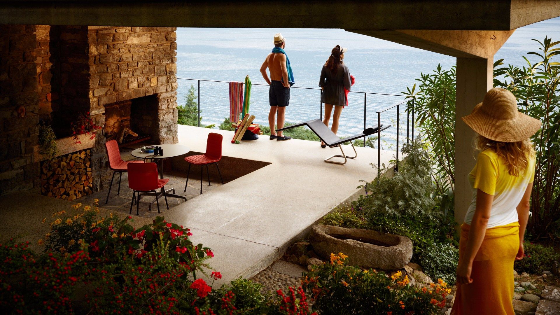 Круглый стол из меламина со спицами VITRA CONTRACT TABLE ROUND ARCH-00011670 - Вид №3