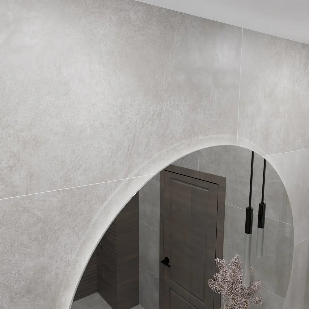 Глазурованный керамогранит Аксима Триполи 60x120 см 1.44 м² матовый цвет серый AXIMA TRIPOLI STLM-2073538