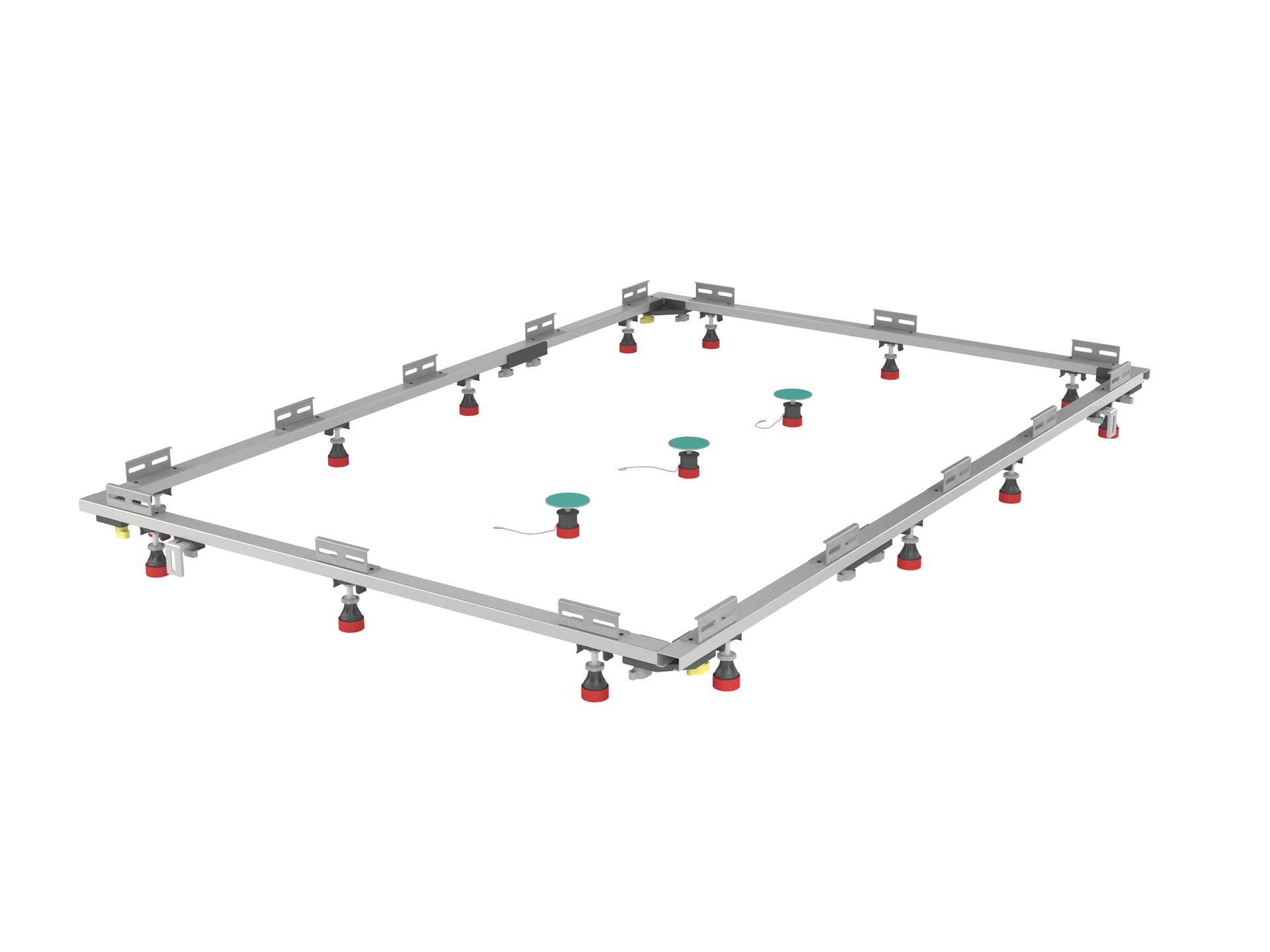 150177 MEPA  Подставки для душевых поддонов Монтажная рама SF 120/180 
