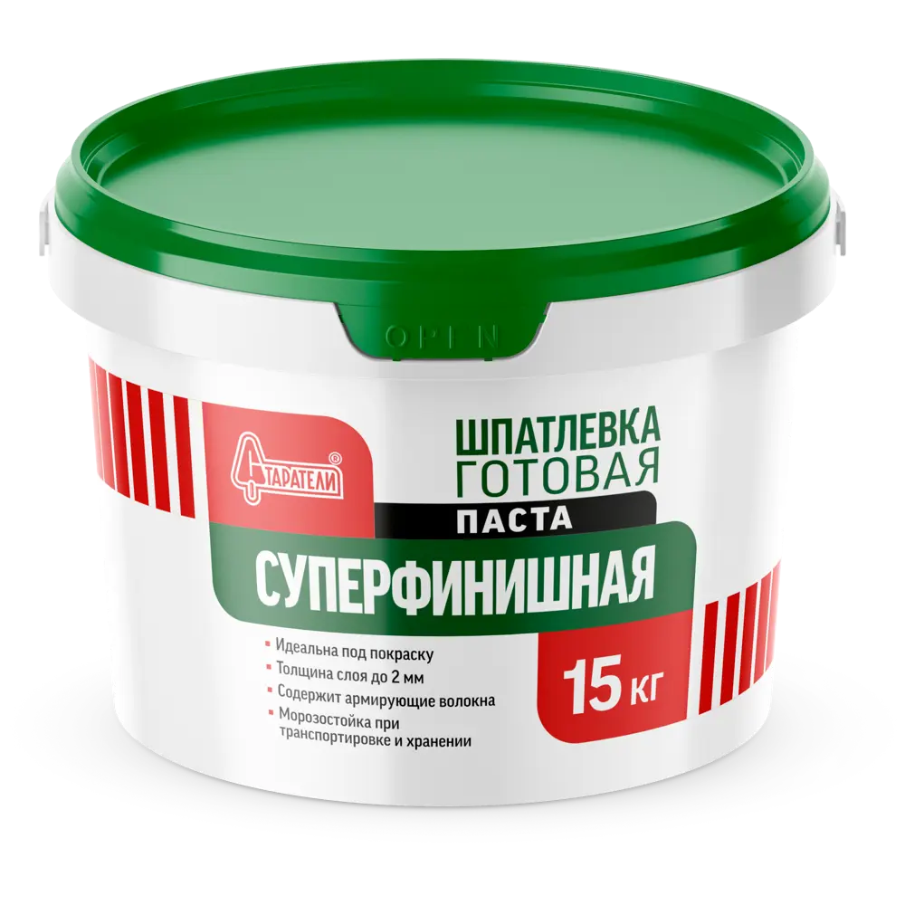 Шпатлевка полимерная суперфинишная Старатели 15 кг Паста суперфиниш STLM-2028694