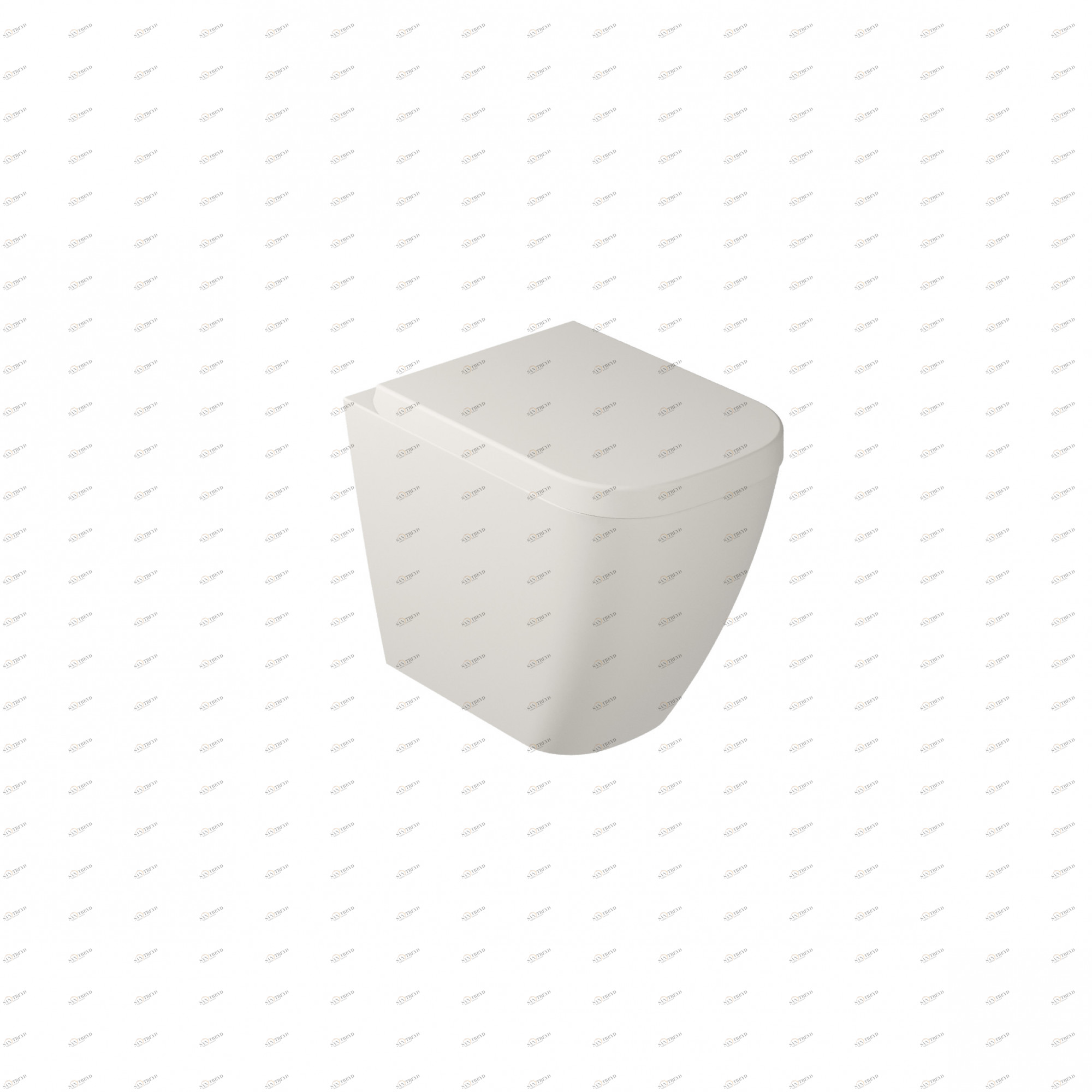 5481V2SA Приставной унитаз напольный Бежевый Galassia MEG11 Италия