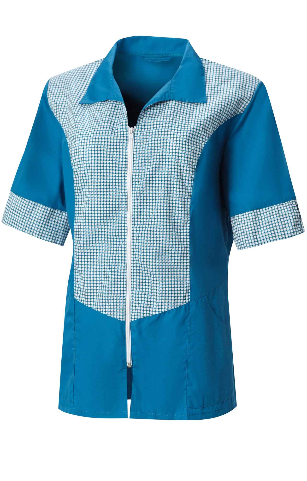 66114 Костюм "Грация" бирюза  Одежда для обслуживающего персонала  размер 48 Спецодежда  - Вид №1