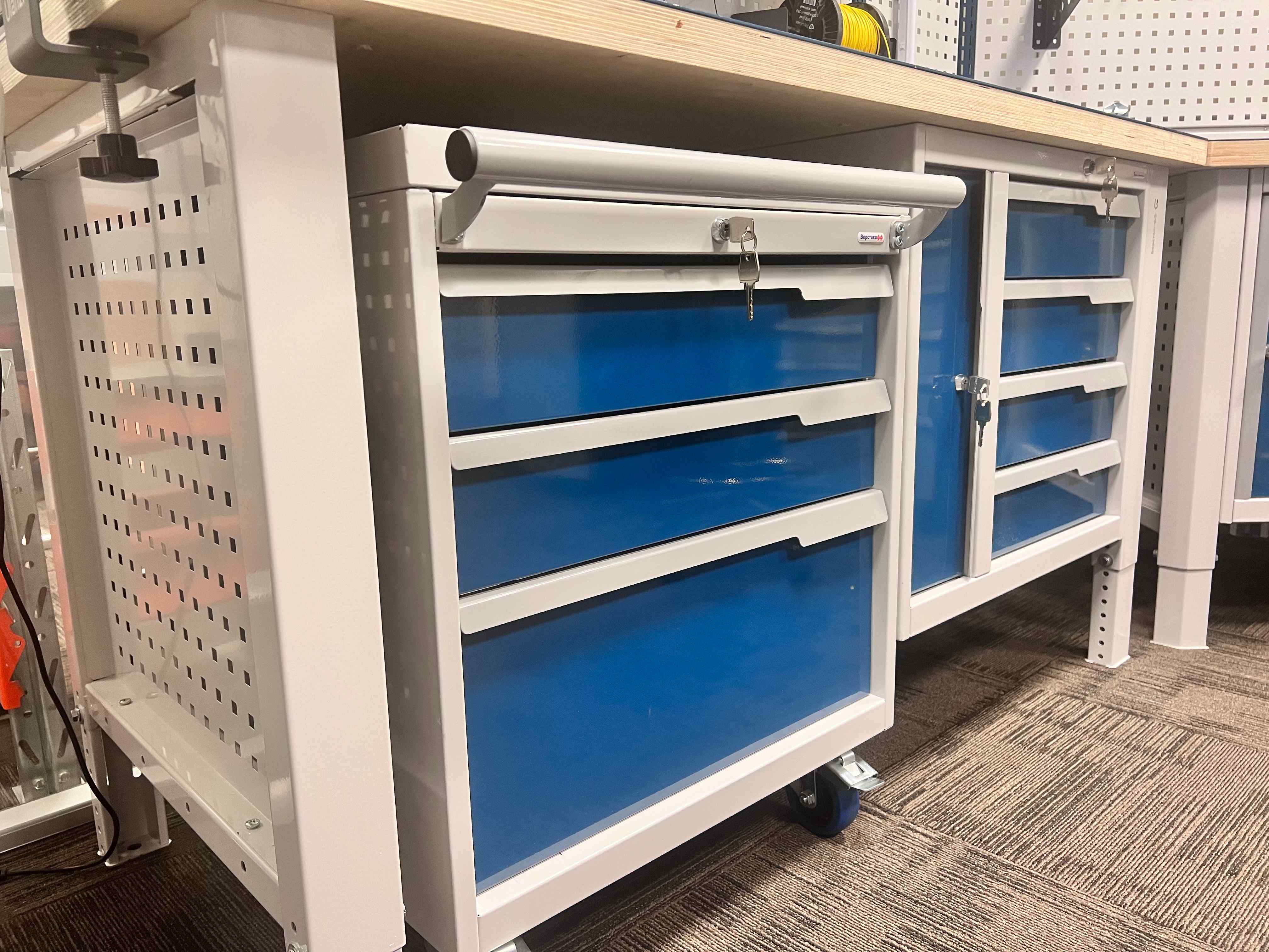 Верстак слесарный CTR 1202.S14.3-2 Верстакофф 124465 - Вид №2