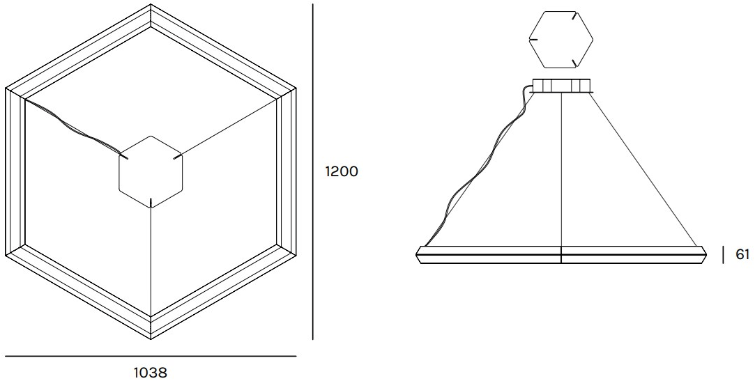 Olev Светодиодный подвесной светильник в лишайнике sun-id-1402401 - Вид №9
