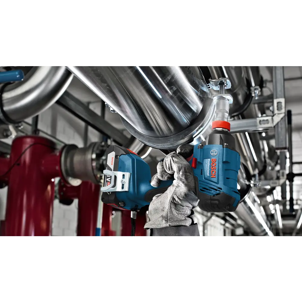 Гайковерт ударный Bosch GDX 180-Li Professional, 06019G5223, 18 В Li-Ion 2x2 Ач, 180 Нм BOSCH PROFESSIONAL STLM-2008136 - Вид №6