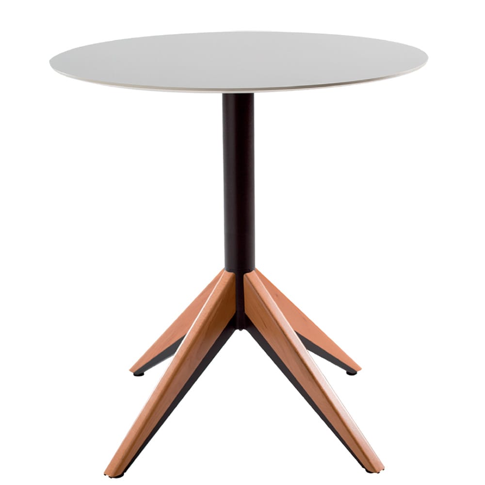 Круглый деревянный стол со спицами Vela Arredamenti BATTLE WOOD ARCH-00144606 - Вид №2