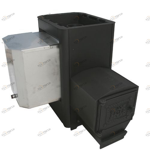 Печь для бани Варвара Мини с баком для воды вынос 280 365