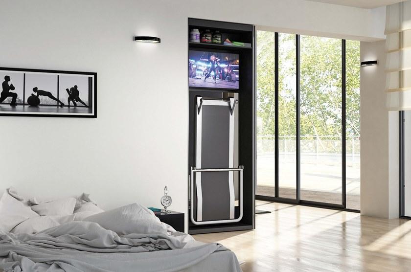 PROTEK® Рама стойки для раздвижной двери с держателем беговой дорожки Bigfoot® sun-id-1389367 - Вид №2