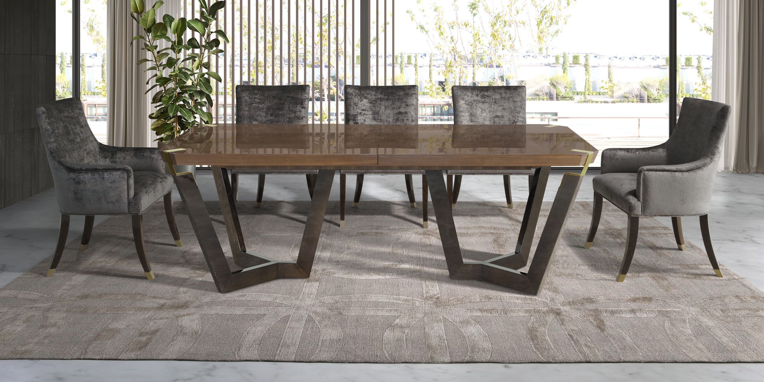 Деревянный выдвижной прямоугольный стол Hurtado Evolution ARCH-00125917 - Вид №3