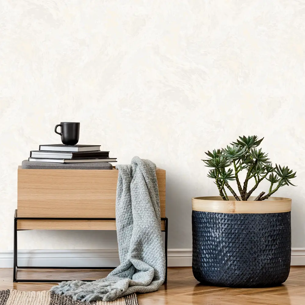 Ateliero Cosmopolitan - Флизелиновые обои белые с виниловым покрытием 87904518 STLM-0076114 - Вид №3