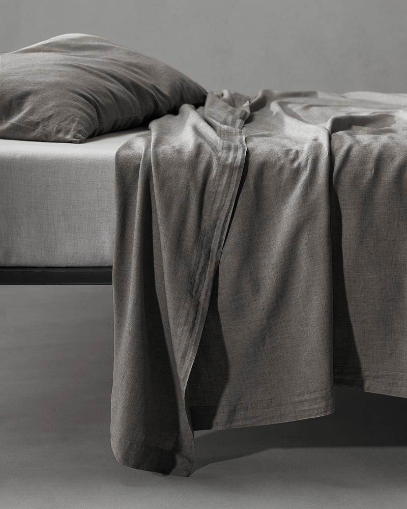 Простыня из хлопка и кашемира Society Limonta ARCH-00065140 - Вид №2