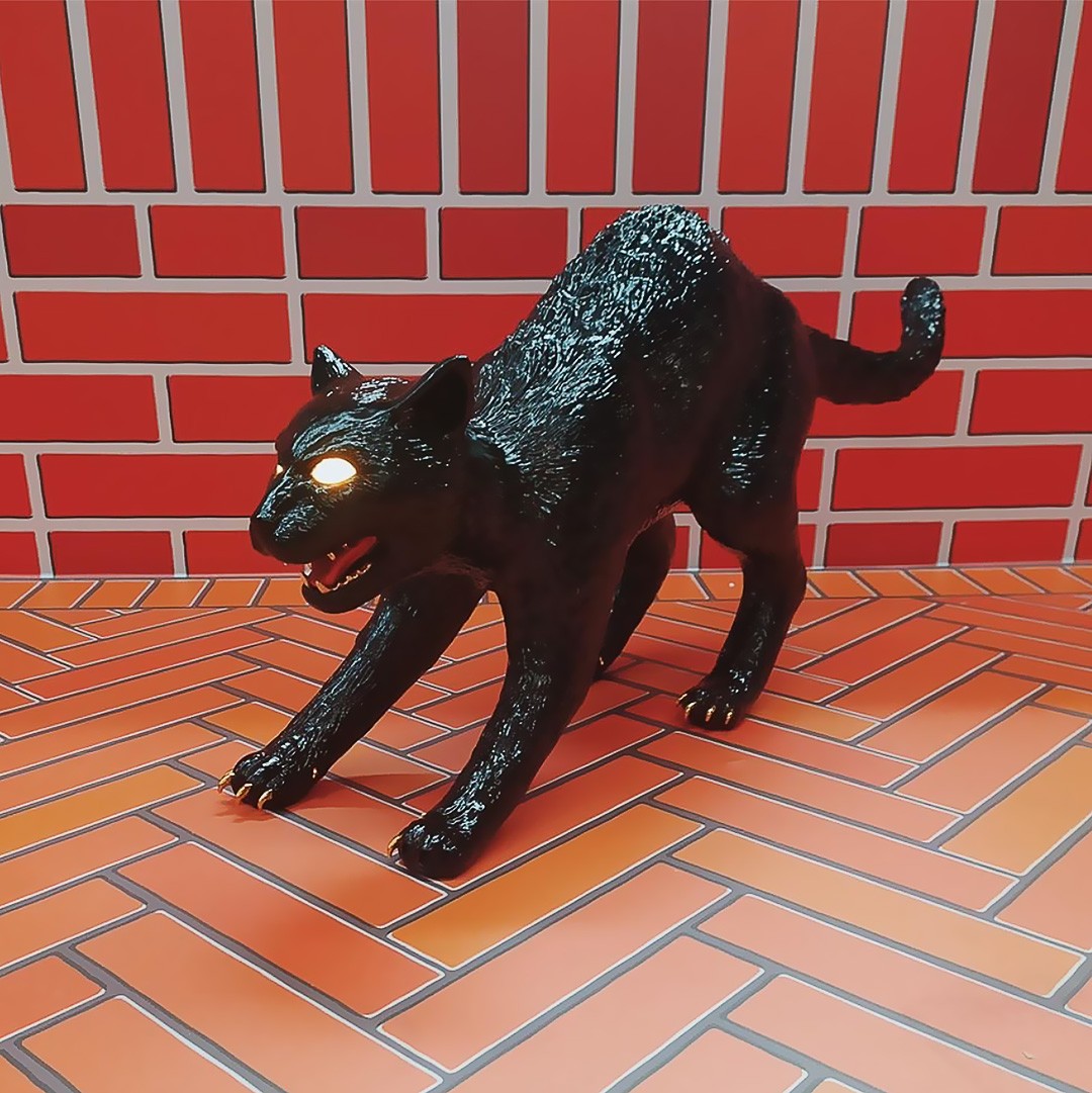 Seletti 15080 Cujo the Cat лампа настольная 121275 - Вид №2