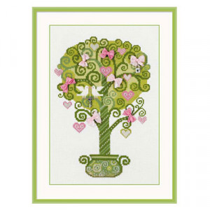 1295 Набор для вышивания Дерево счастья 21 х 30 см RIOLIS Сотвори Сама