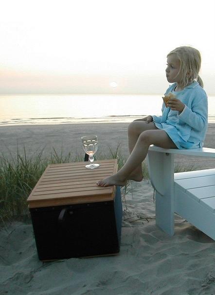 TRADEWINDS Садовый журнальный столик / переносной холодильник sun-id-1451399 - Вид №26