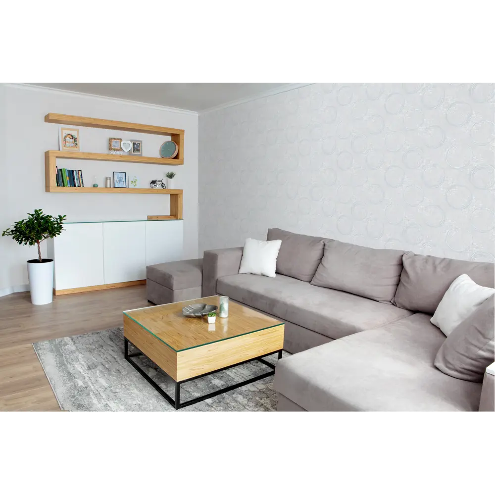 Обои флизелиновые Startdeco Бонд голубые 1.06 м 989344 STLM-2148032 - Вид №3