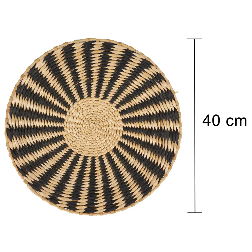 Декор настенный 9421-2 40 см черно-бежевый Santreyd STLM-2128947 - Вид №1