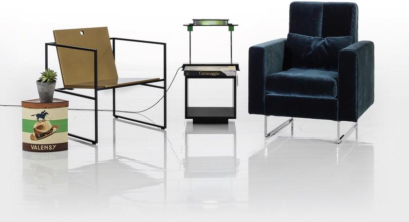 brühl Кресло на санках из ткани с подлокотниками Embrace sun-id-1495285 - Вид №4