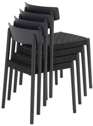 Andreu World Штабелируемый стул из бука Smart Si0612  - Вид №6