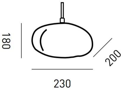 ELOA Настольная лампа из дутого стекла ручной работы Planetoide sun-id-1356947 - Вид №1