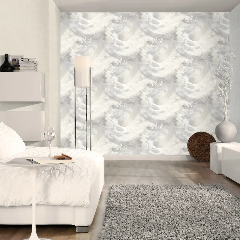 Обои на флизелиновой основе Дым 1.06х10.05 м цвет серый 4034-5 МОСКОВСКАЯ ОБОЙНАЯ ФАБРИКА Дымок STLM-2008910 - Вид №2