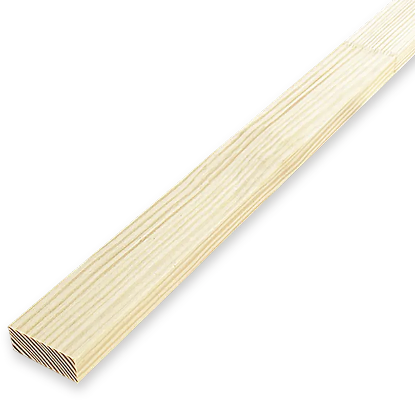 АРЕЛАН Декоративный брусок из сращенной сосны 11×29×2200 мм 81960934