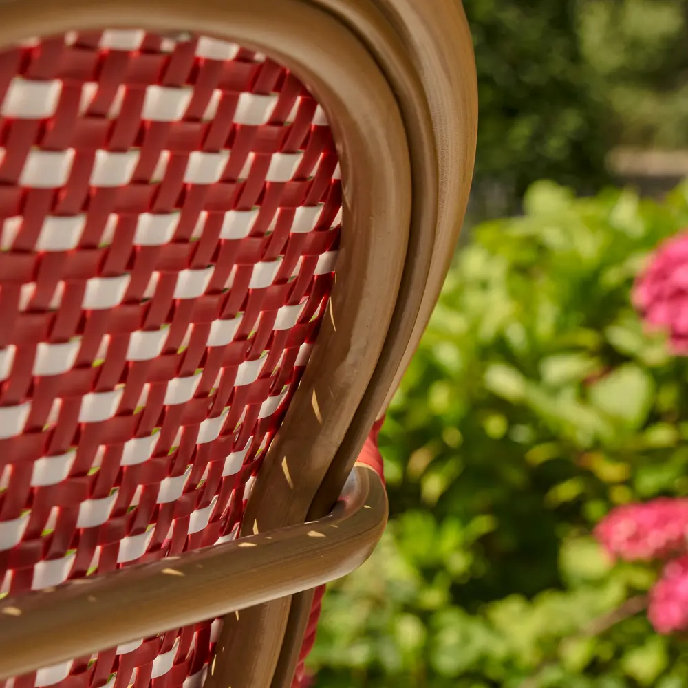 Стол садовый Naterial Paris 60x60x74.5 см чугун/камень цвет бежево-черный STLM-2100781 - Вид №10