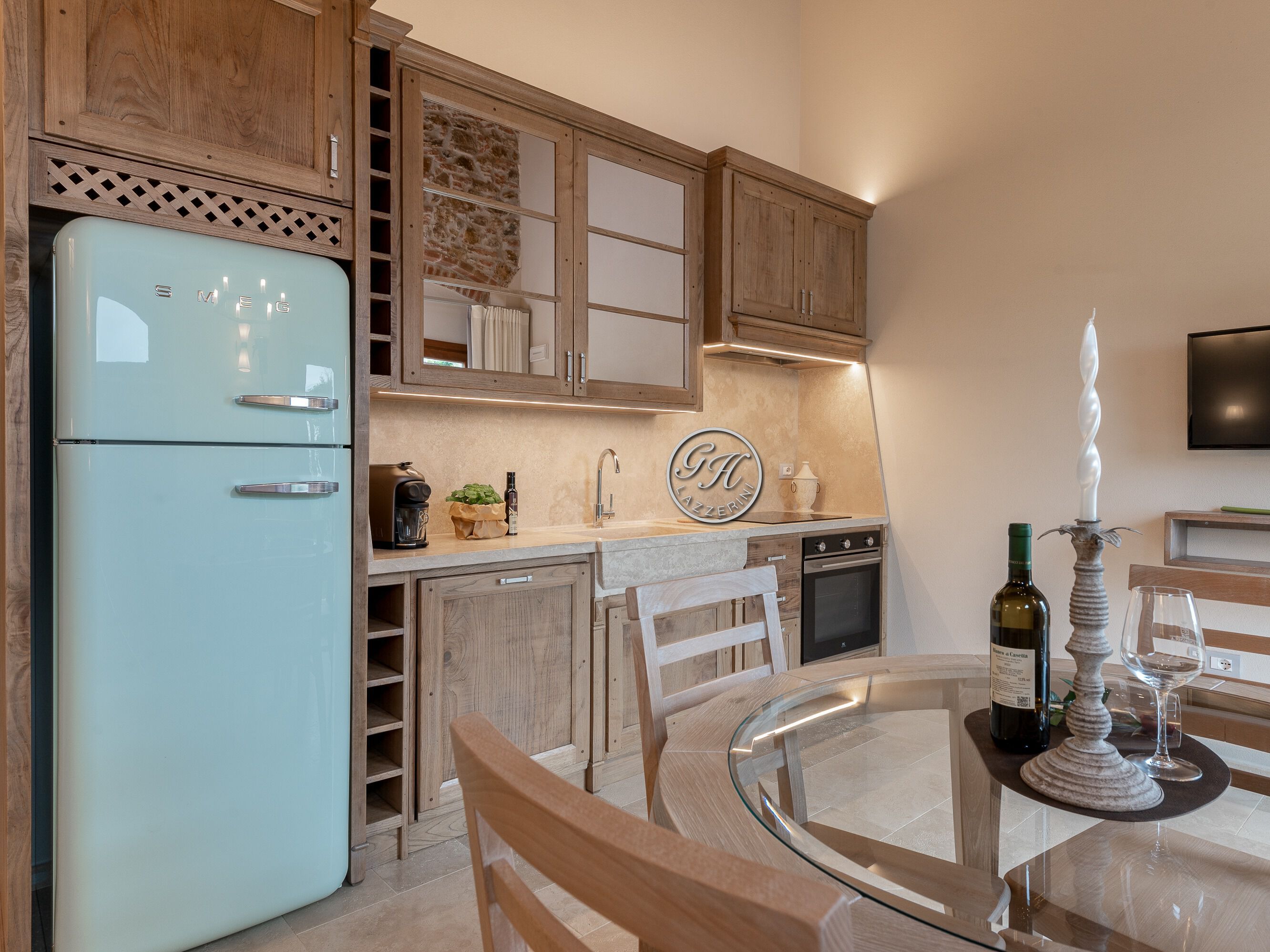 Кухня на заказ с ручками GH LAZZERINI Cucina 36 ARCH-00017515 - Вид №1